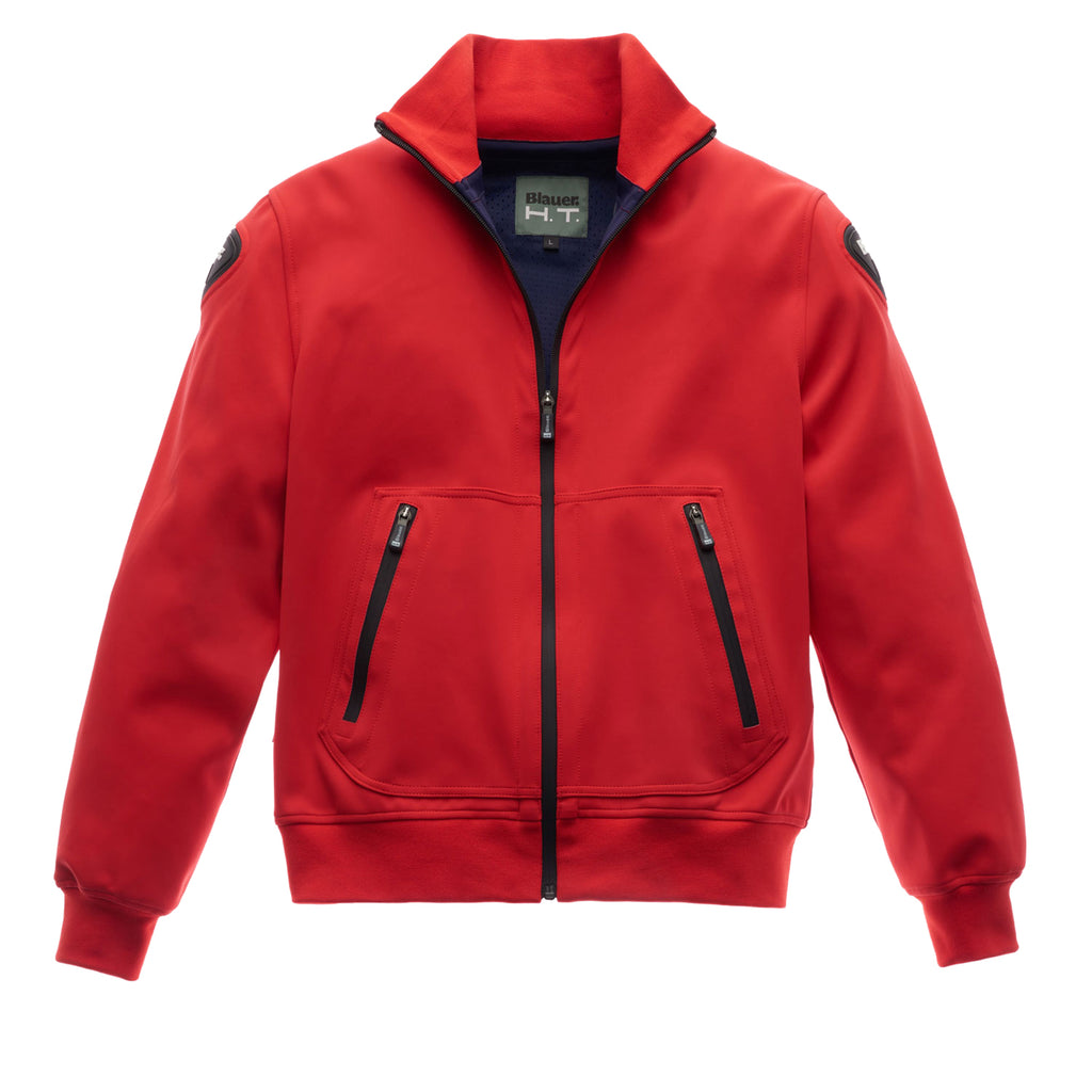 EASY MAN PRO 547-RED - ソフトシェルジャケット バイク用｜ブラウアー